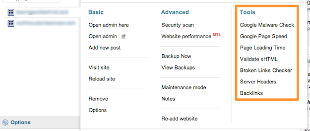 ManageWP Tools ManageWP Tools