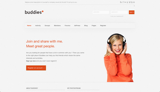 BuddyPress Themes BuddyPress Themes
