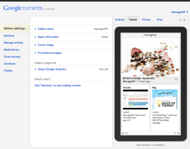 Google Currents Google Currents