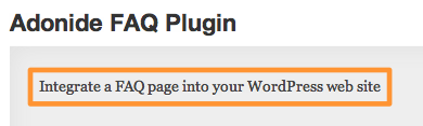 Plugin Description Plugin Description