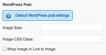 Instagrate to WordPress Settings Instagrate to WordPress Settings