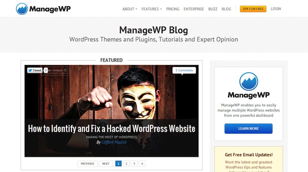 New ManageWP Blog Design New ManageWP Blog Design
