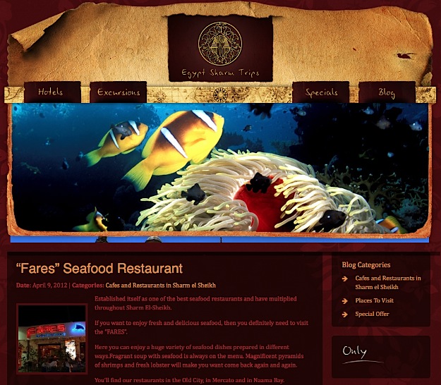Egypt Sharm Trips - Beautiful WordPress Design Egypt Sharm Trips - Beautiful WordPress Design