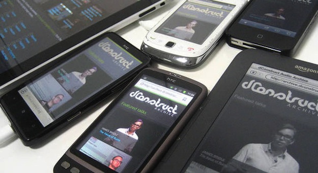 An example of responsive web design An example of responsive web design