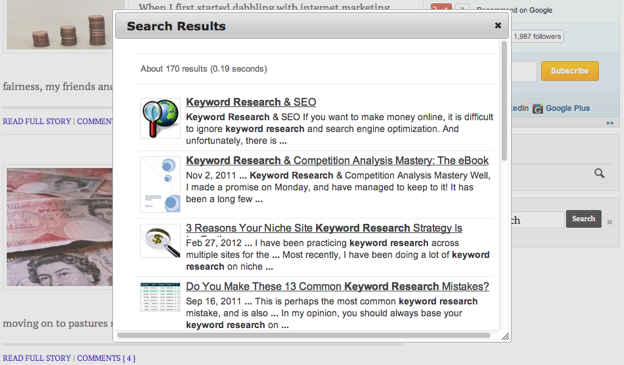 Search Engine Results Page