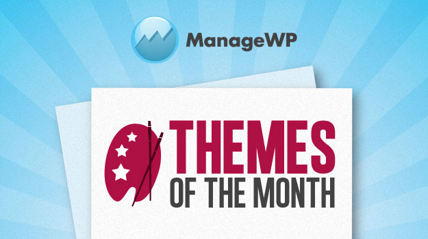 Top 5 Free WordPress Themes of the Month – July 2012 Edition