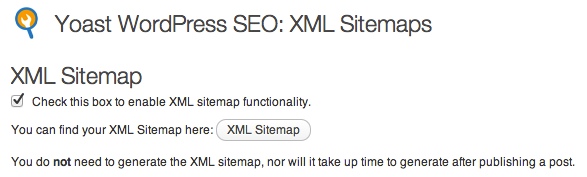 Creating an XML Sitemap