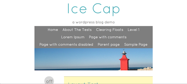 ice cap 135+ Responsive Theme Wordpress for Free