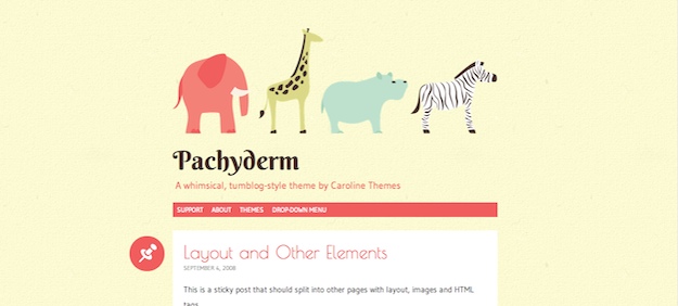 pachyderm 135+ Responsive Theme Wordpress for Free