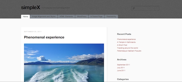 simplex 135+ Responsive Theme Wordpress for Free