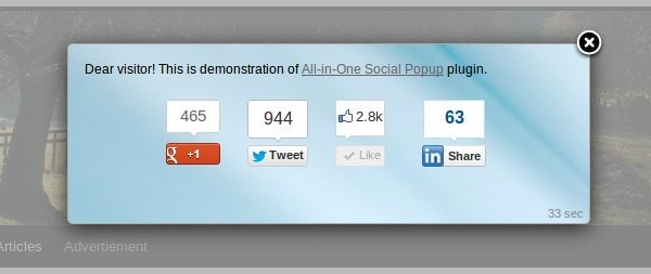 All-in-One Social Popup - Premium WordPress Plugin All-in-One Social Popup - Premium WordPress Plugin