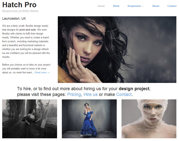 Hatch Pro Portfolio WordPress Theme Hatch Pro Portfolio WordPress Theme