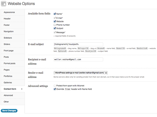 Website-WordPress-Theme-ContactForm Website-WordPress-Theme-ContactForm