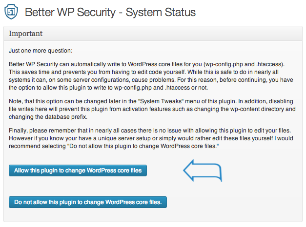 reason core security setup