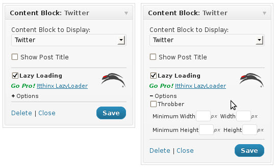 Lazy Widget Loader WordPress Plugin
