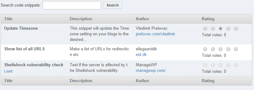 Load Shellshock test snippet Load Shellshock test snippet