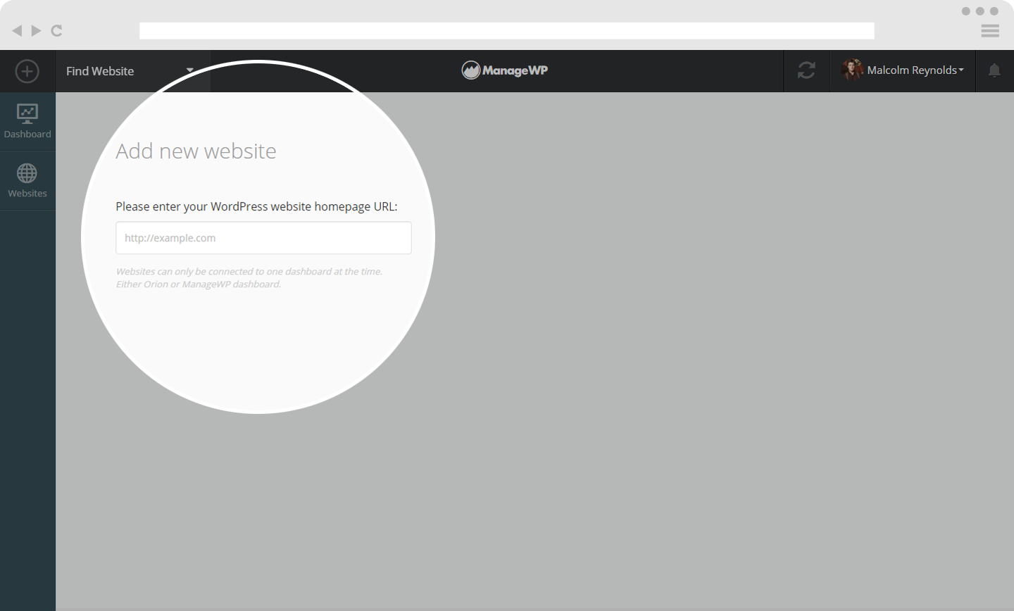 Add website with worker plugin