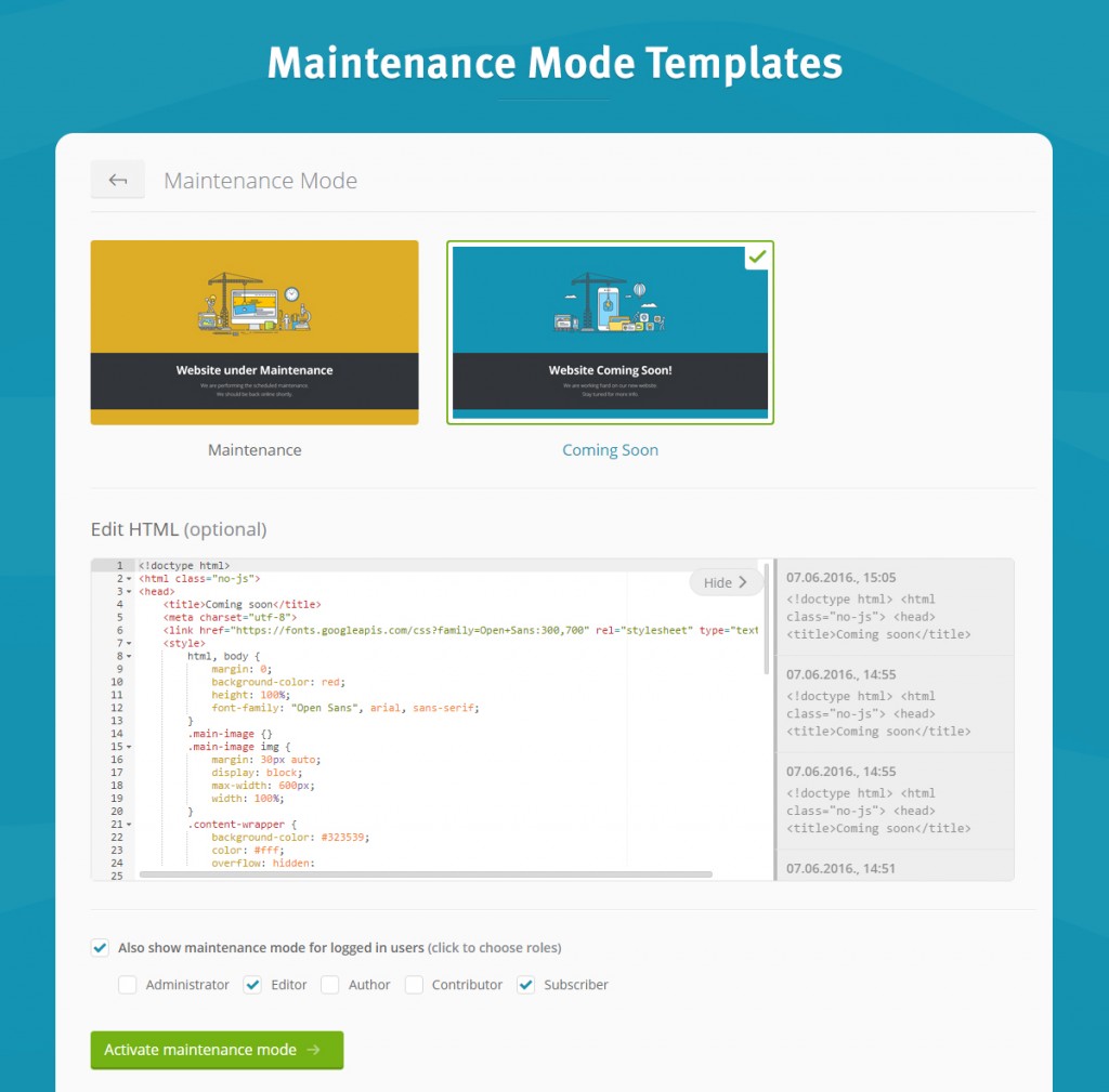 5_Maintenance_mode_templates