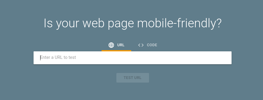 Google's Mobile-Friendly Test Tool.